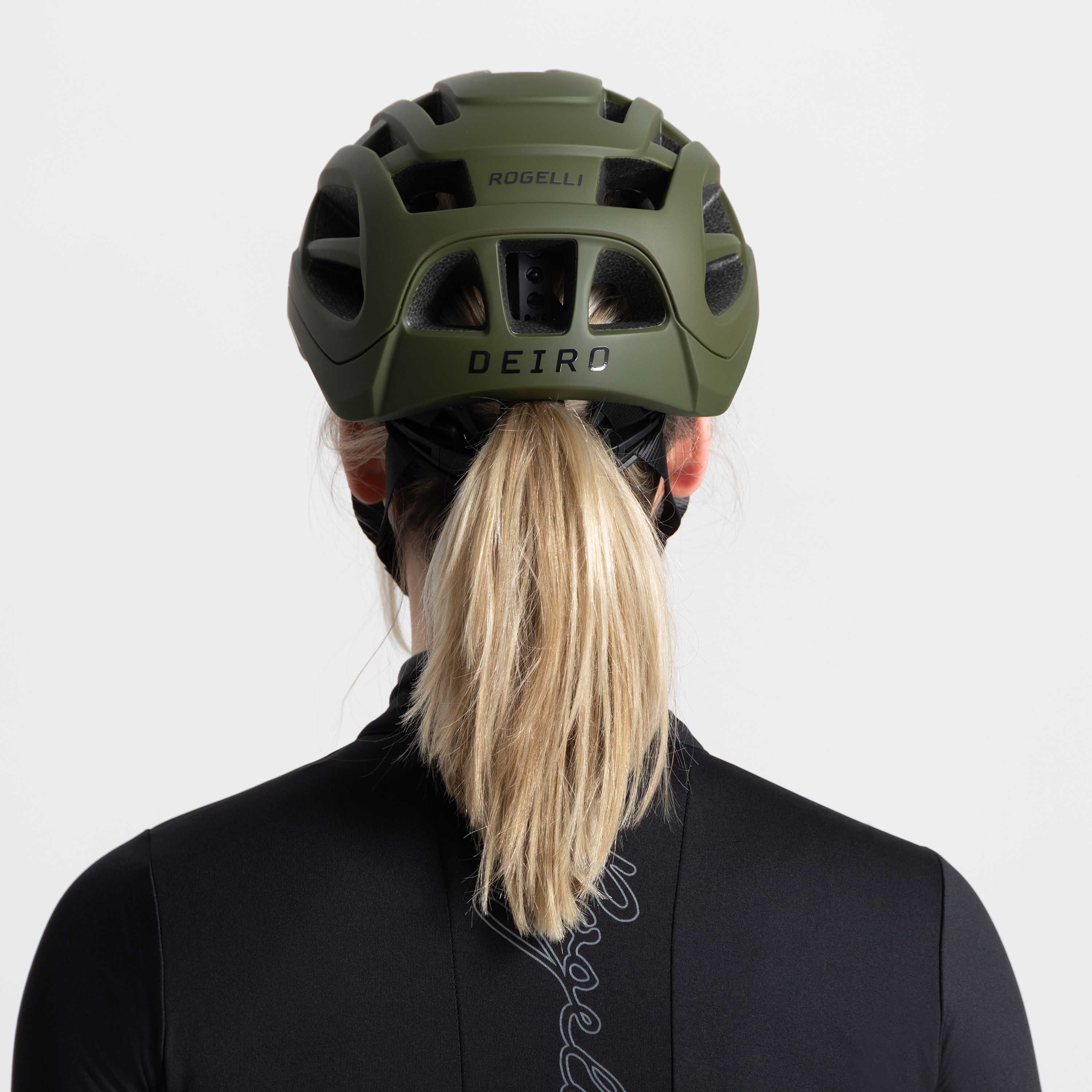 Rogelli Deiro Grün Unisex Fahrradhelm