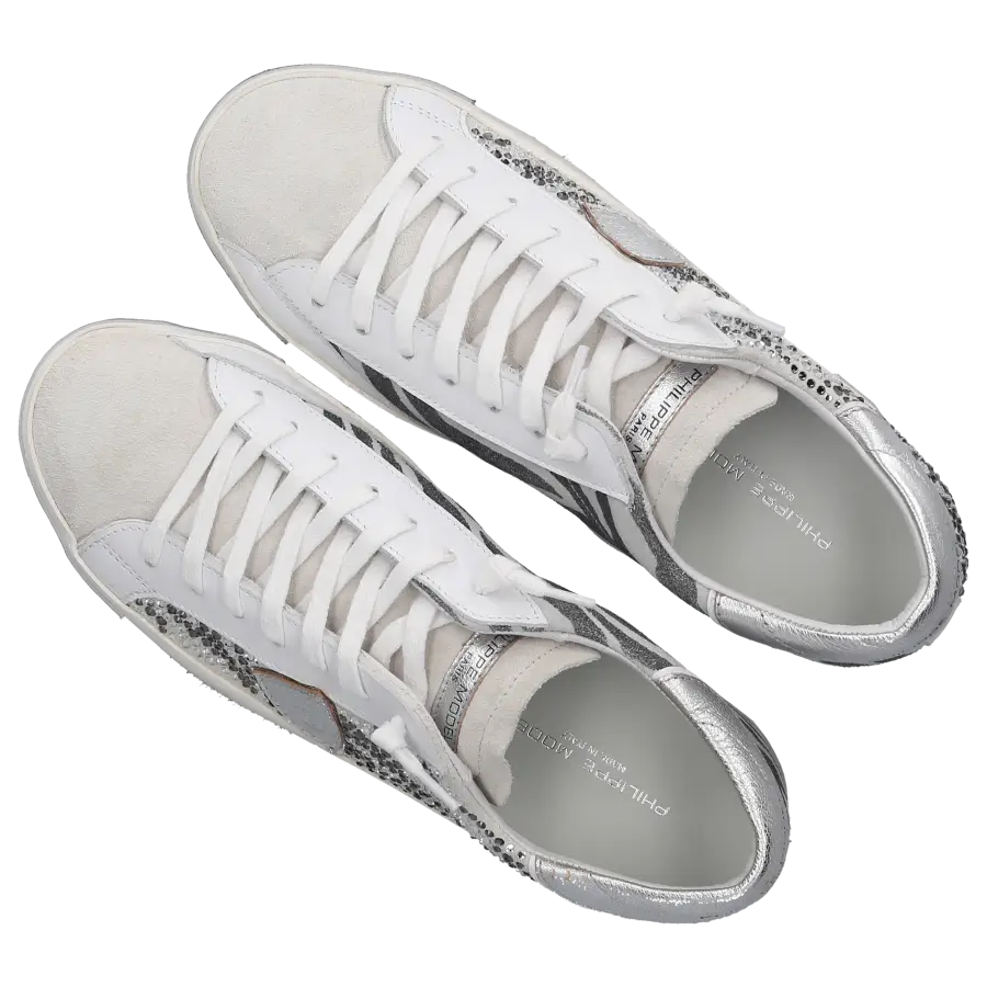 Philippe Model - Sneaker low PRSX Veloursleder - grau