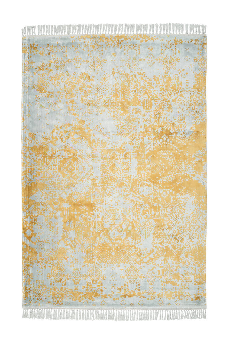 Padiro Teppich Grau / Gold 160cm x 230cm