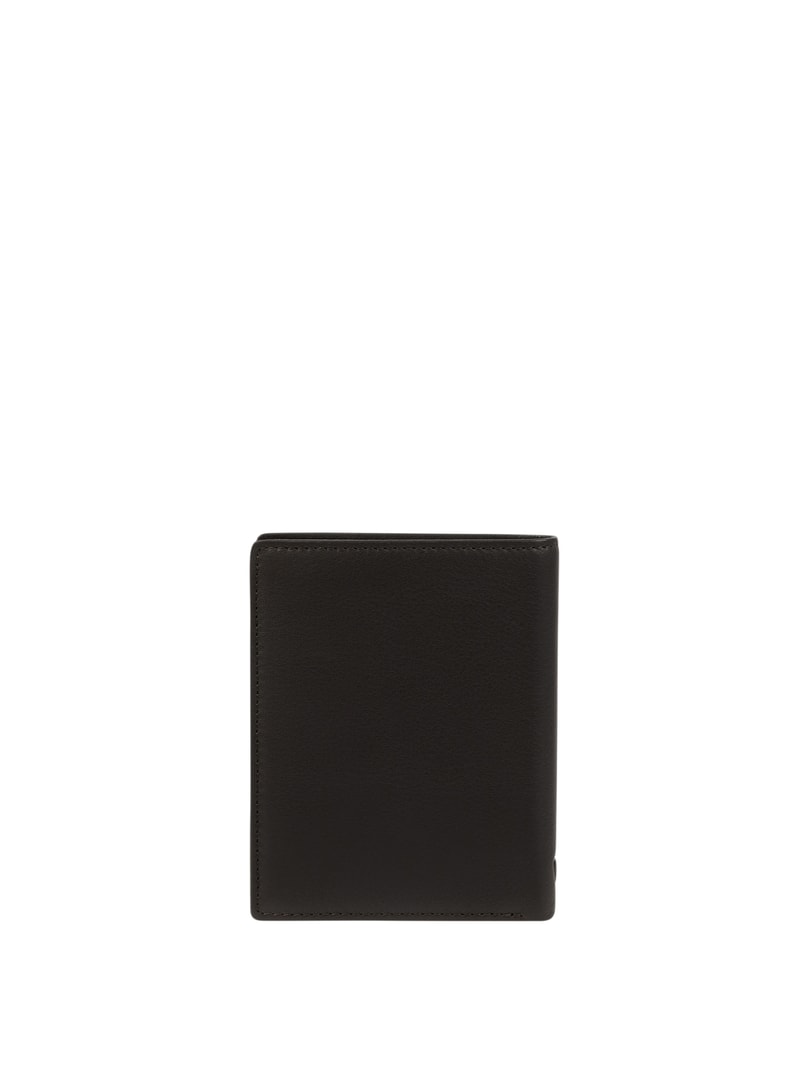 Portemonnaie aus Leder Modell 'Harrison' - RFID-blocking in dunkelbraun