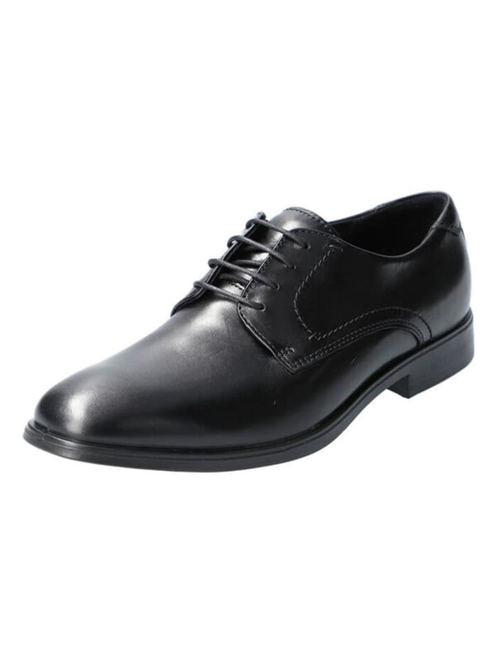 Ecco Halbschuhe Melbourne in black/magnet günstig kaufen