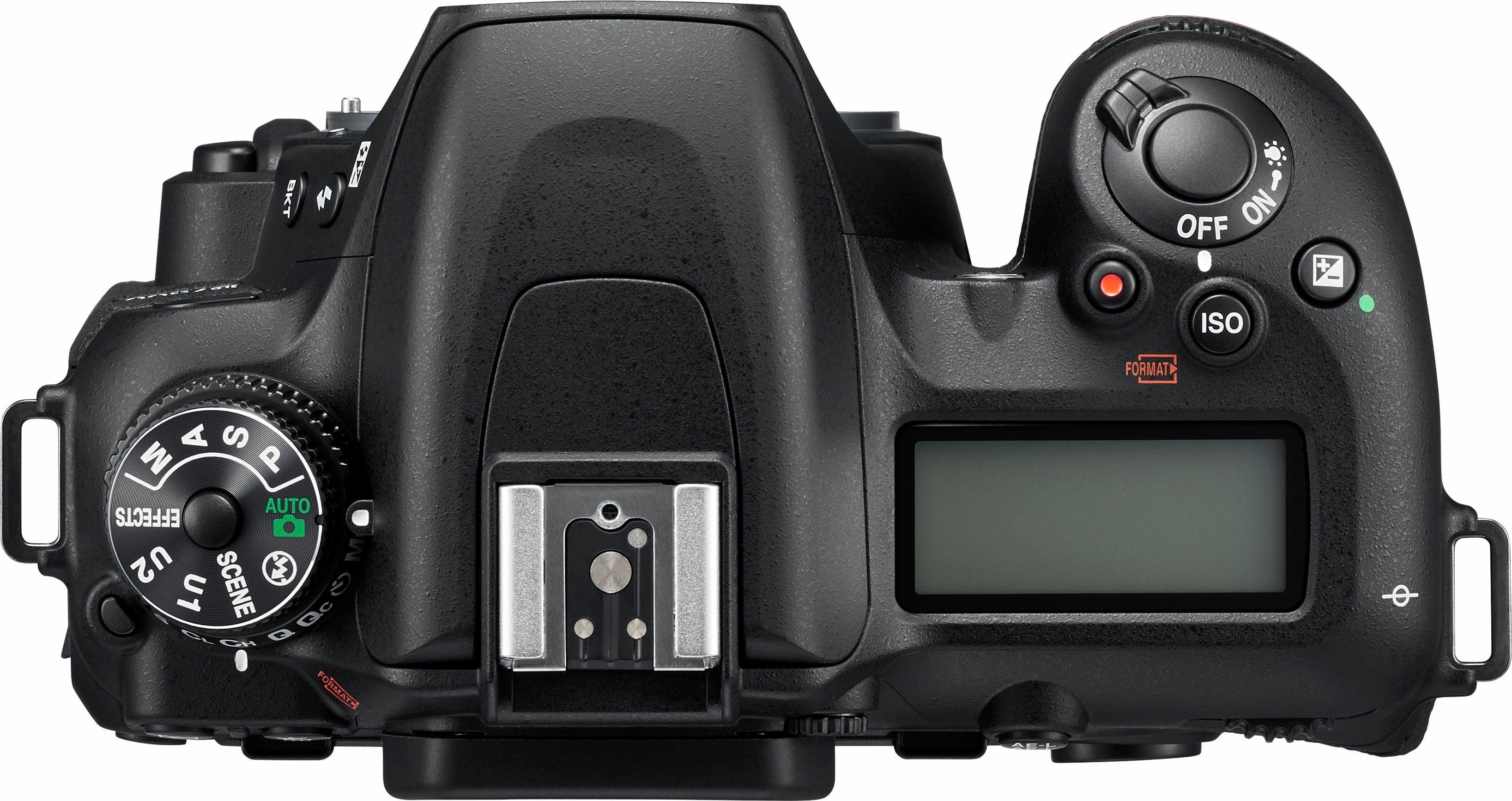 Nikon D7500 KIT AF-S DX Spiegelreflexkamera (AF-S DX 18-140 mm 1:3.5-5.6G ED VR, 20,9 MP, WLAN (Wi-Fi), Gesichtserkennung)