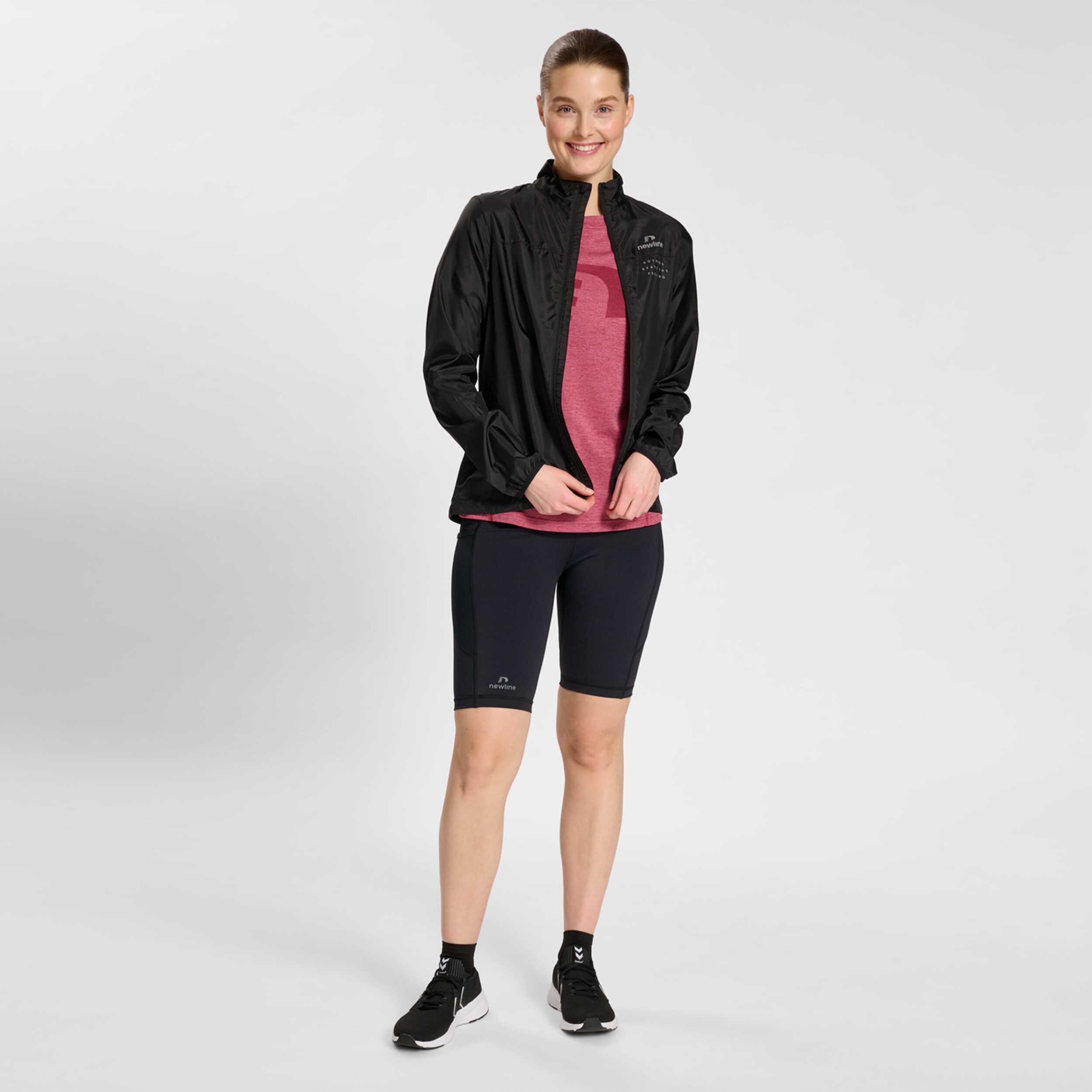 Denton Jacket Laufjacke Damen - Schwarz