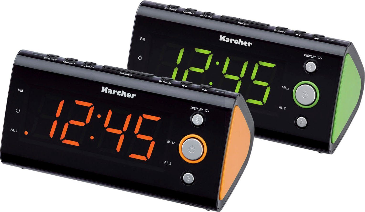 Karcher UR 1040 Uhrenradio (UKW mit RDS)