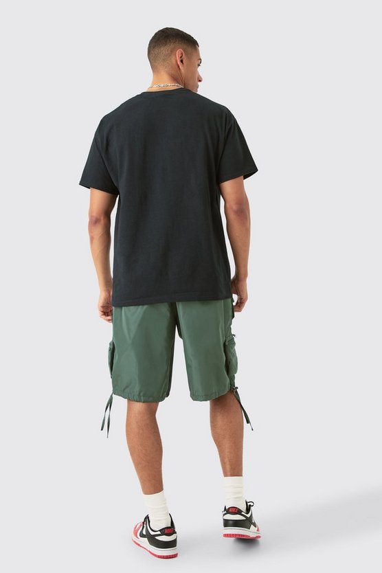 Oversize T-Shirt mit lizenziertem Super Mario Print