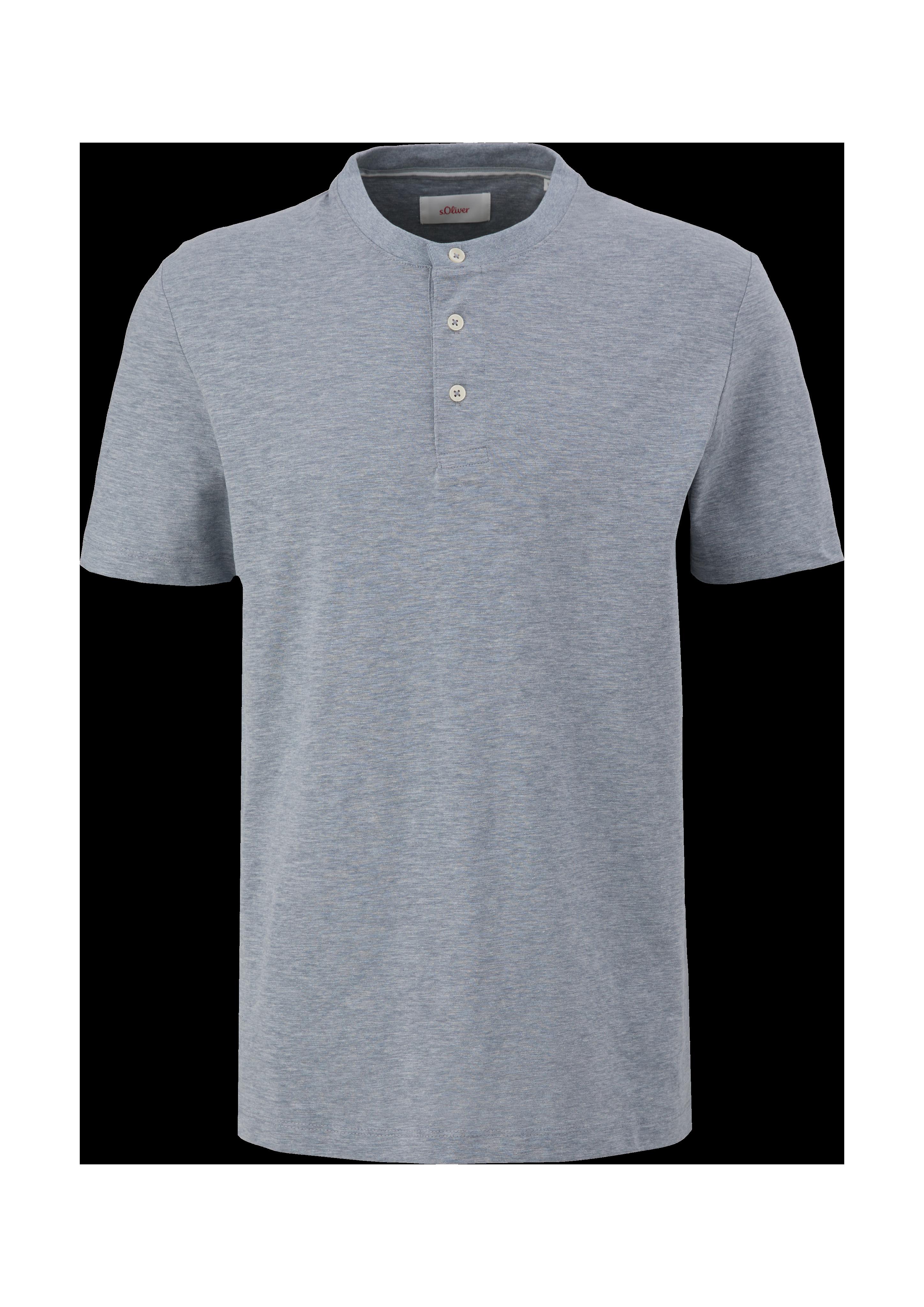 T-Shirt mit Henleyausschnitt  2132724-95W2