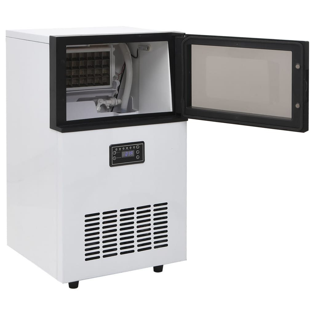 vidaXL Eiswürfelmaschine Eiswürfelmaschine Schwarz 45 kg / 24 h