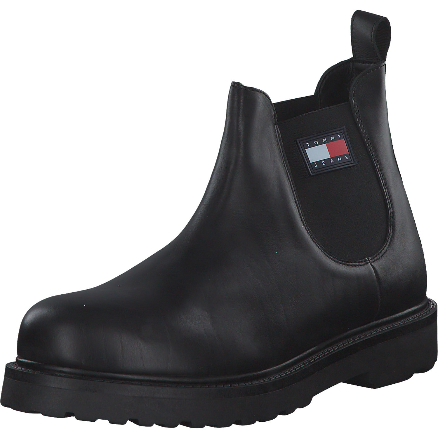 Tommy Hilfiger EM0EM01254, Chelsea Boots, Herren, Schwarz