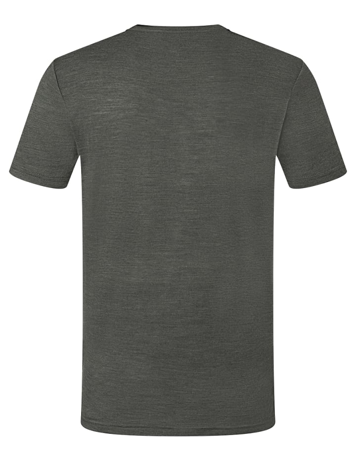 super.natural Merino T-Shirt M WINTER TEE in dunkelgrau günstig kaufen