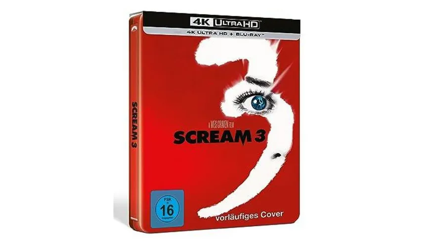 Scream 3 - Limited Steelbook (4K Ultra HD) (+ Blu-ray)