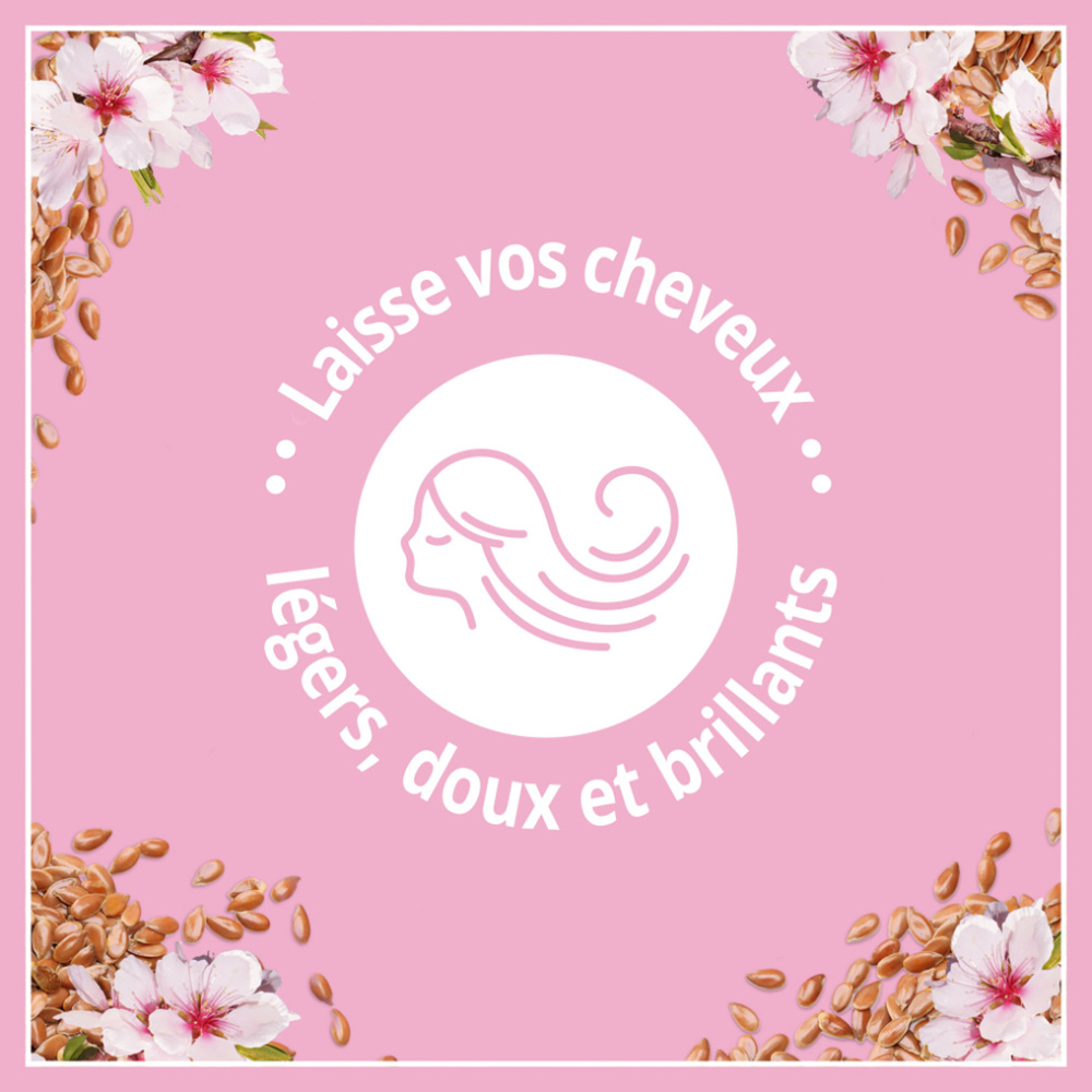 le petit marseillais Après-Shampooing Douceur & Eclat, Amande Douce BIO & Graines de Lin BIO Après-Shampooing