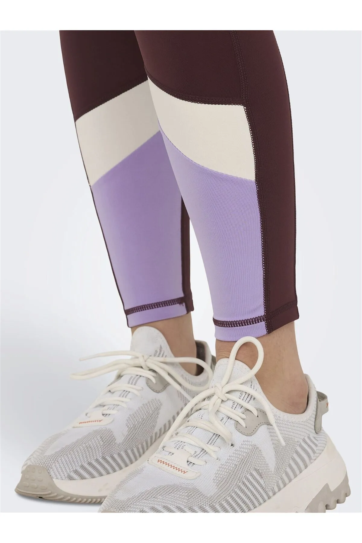 Only Play  Sport-Leggings - Lila - Mittlerer Bund