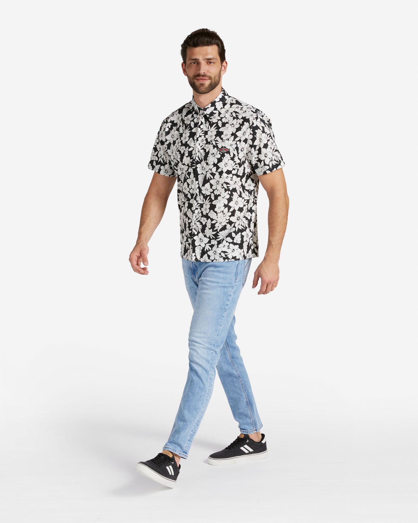 Tričko s medveďom Camicia Heritage M BM403S24-896