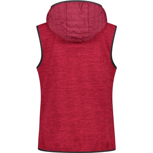 DAMEN WESTE WOMAN VEST HYBRID FIX HOOD