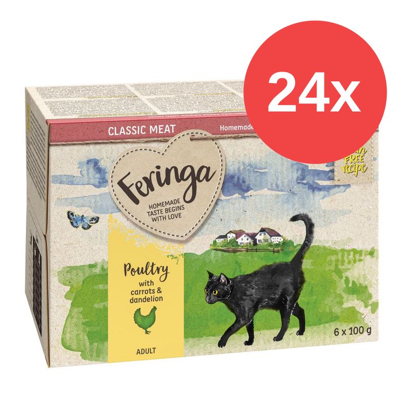 Sparpaket Feringa Classic Meat Menü Schale 24 x 100 g | bitiba %