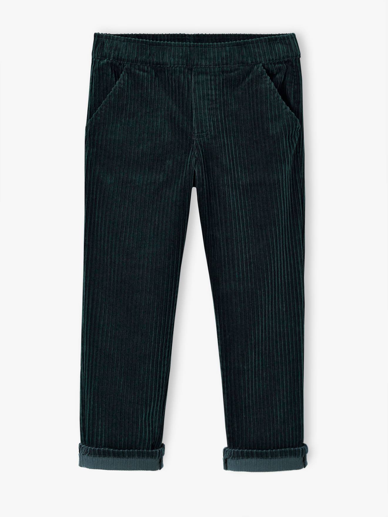 Vertbaudet Jungen Cordhose mit Dehnbund - karamell