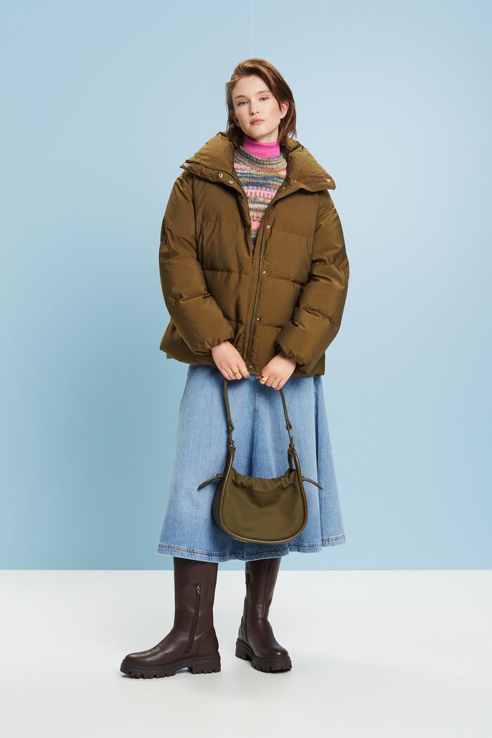 Steppjacke mit Daunen