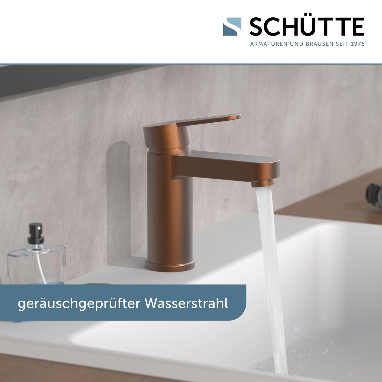 Schütte ELEPHANT Waschtischarmatur, Kupfer