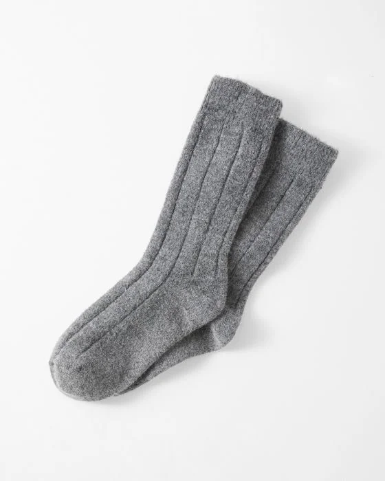 Chaussettes maille à côtes plates épaisse et chaude Thermolactyl
