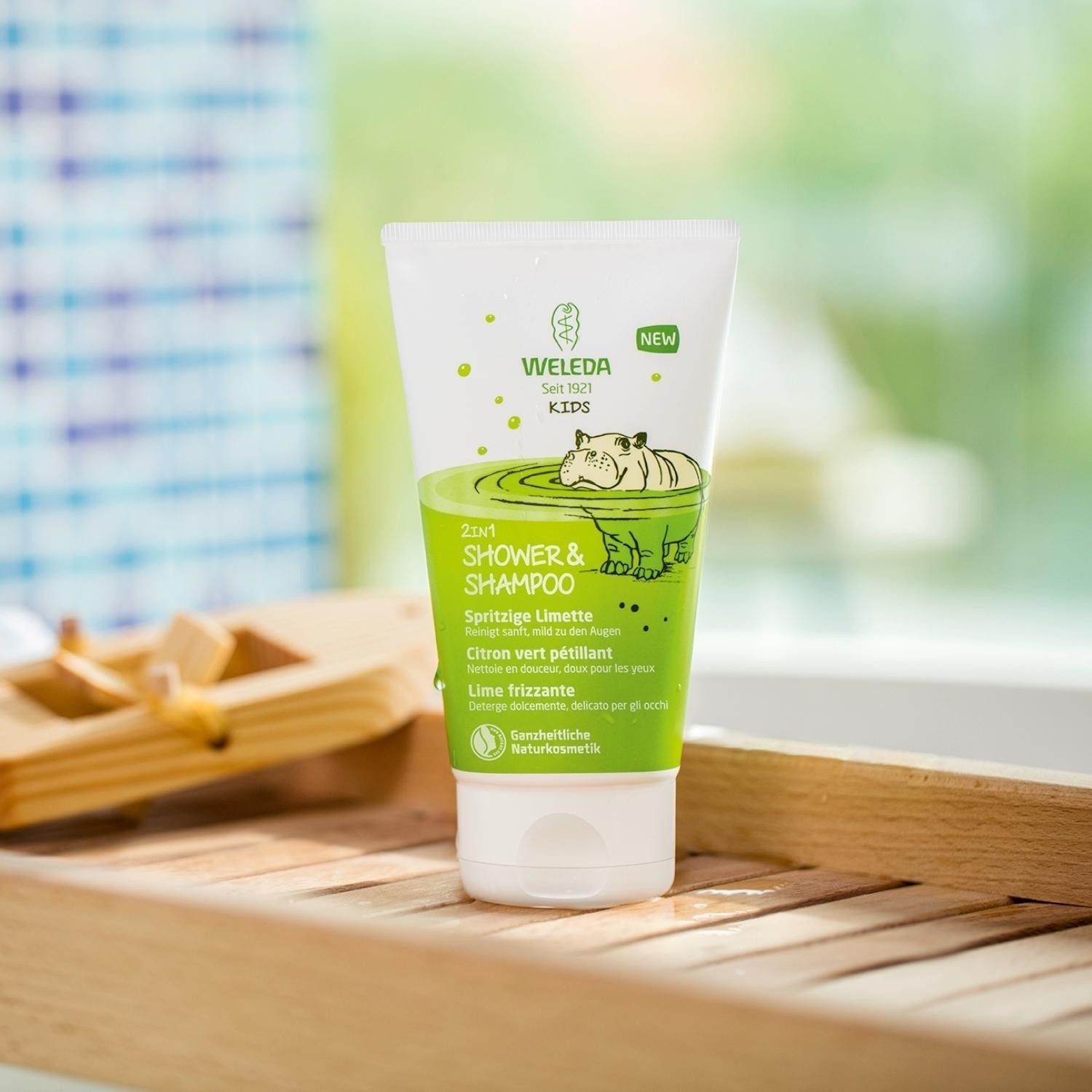 Weleda 2u1 gel za tuširanje i šampon s mirisom mente - 150 ml