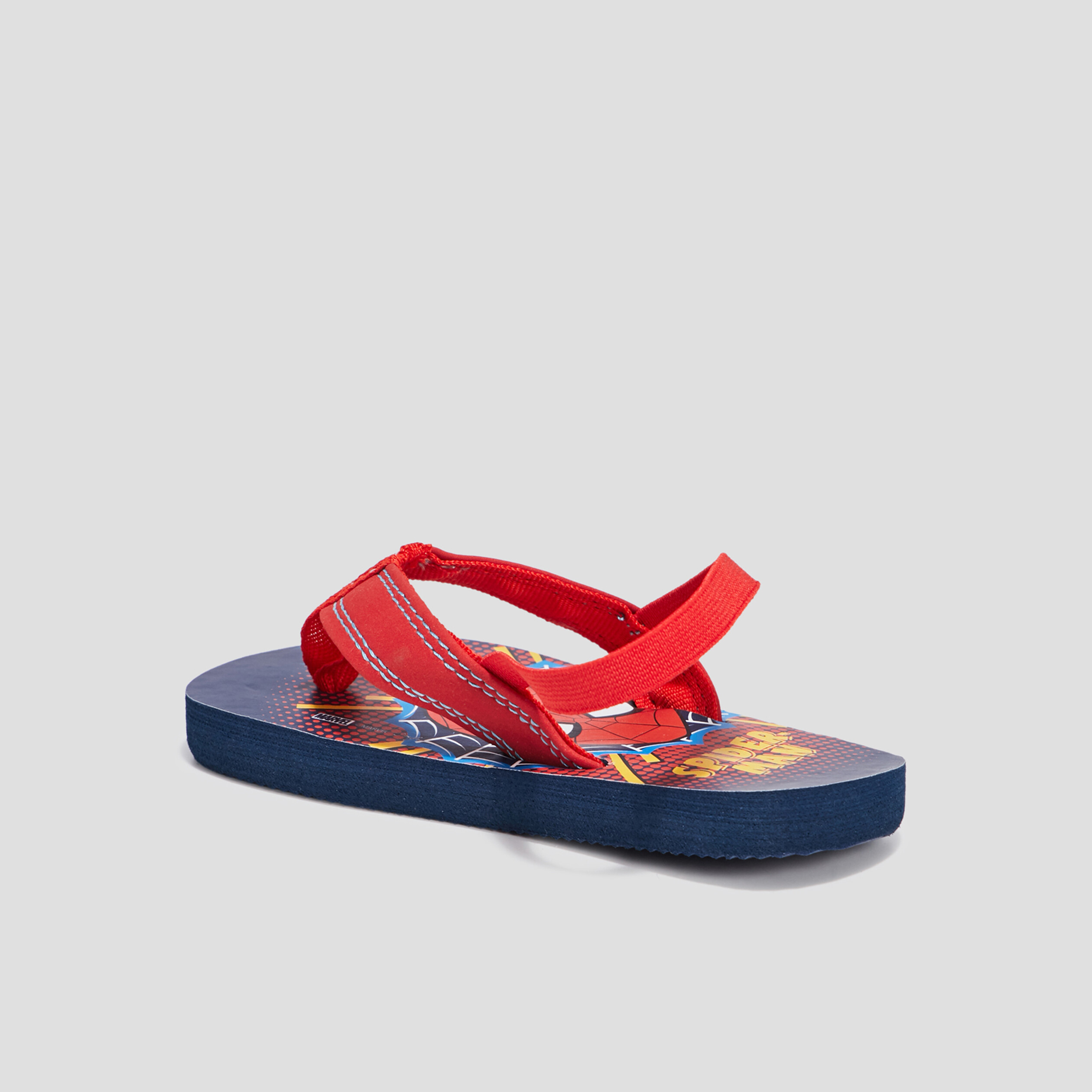 Tongs Spider-Man bleu marine garçon | La Halle
