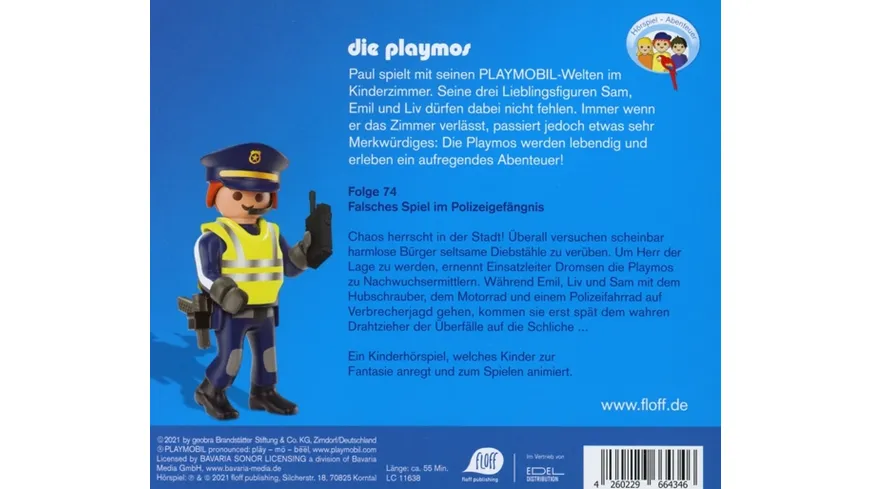Die Playmos-(74)Falsches Spiel Im Polizeigefängnis