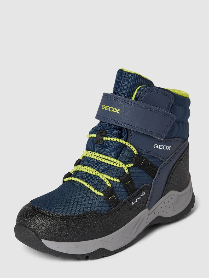 Halbschuhe mit Klettverschluss Modell 'SENTIERO' in marineblau