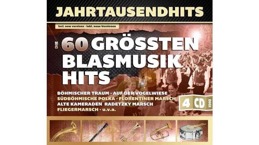 Die 60 größten Blasmusikhits