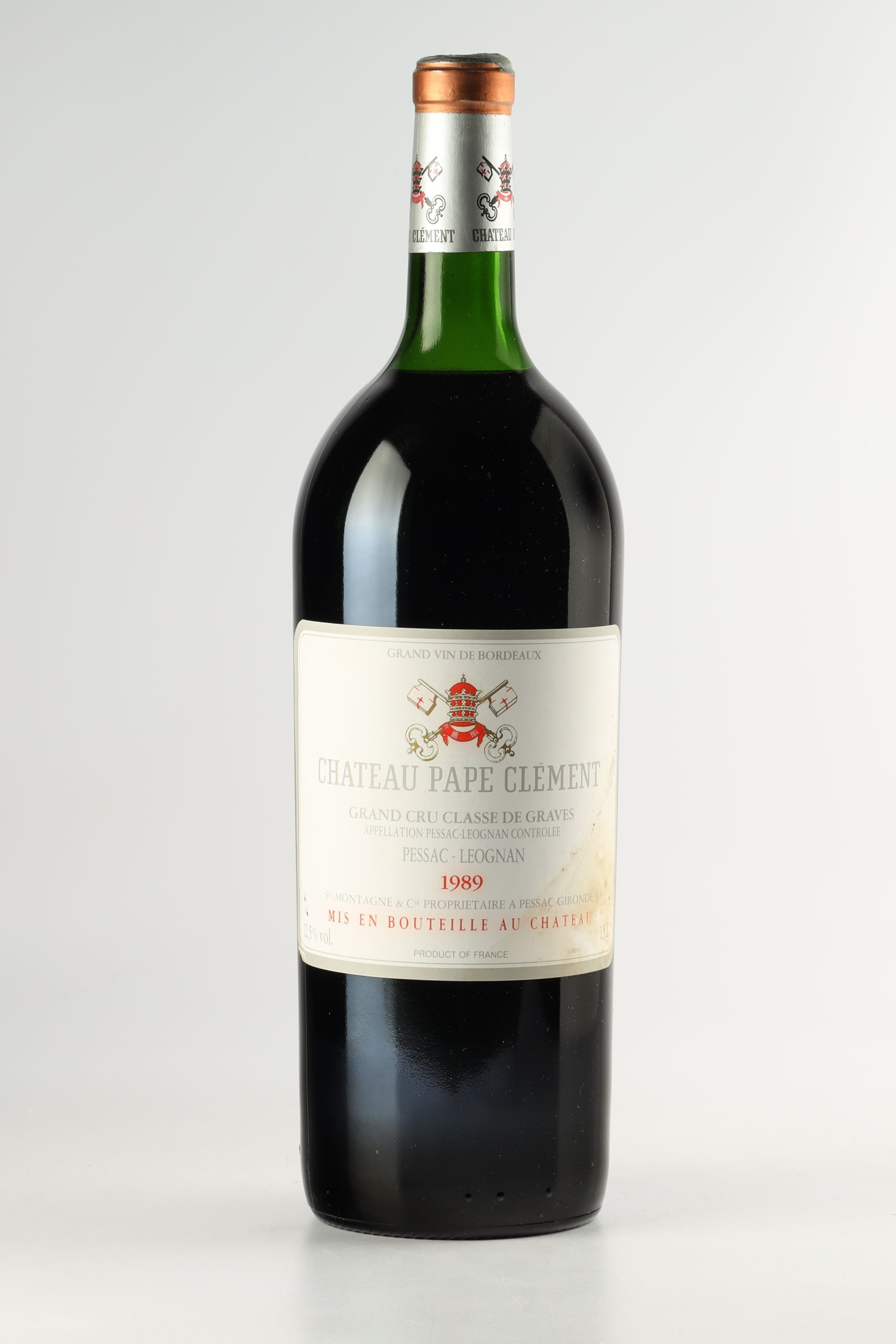 Château Pape Clement Magnum 1989, Pessac Leognan