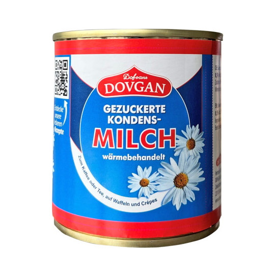 Dovgan gezuckerte Kondensmilch 8,5% 370G