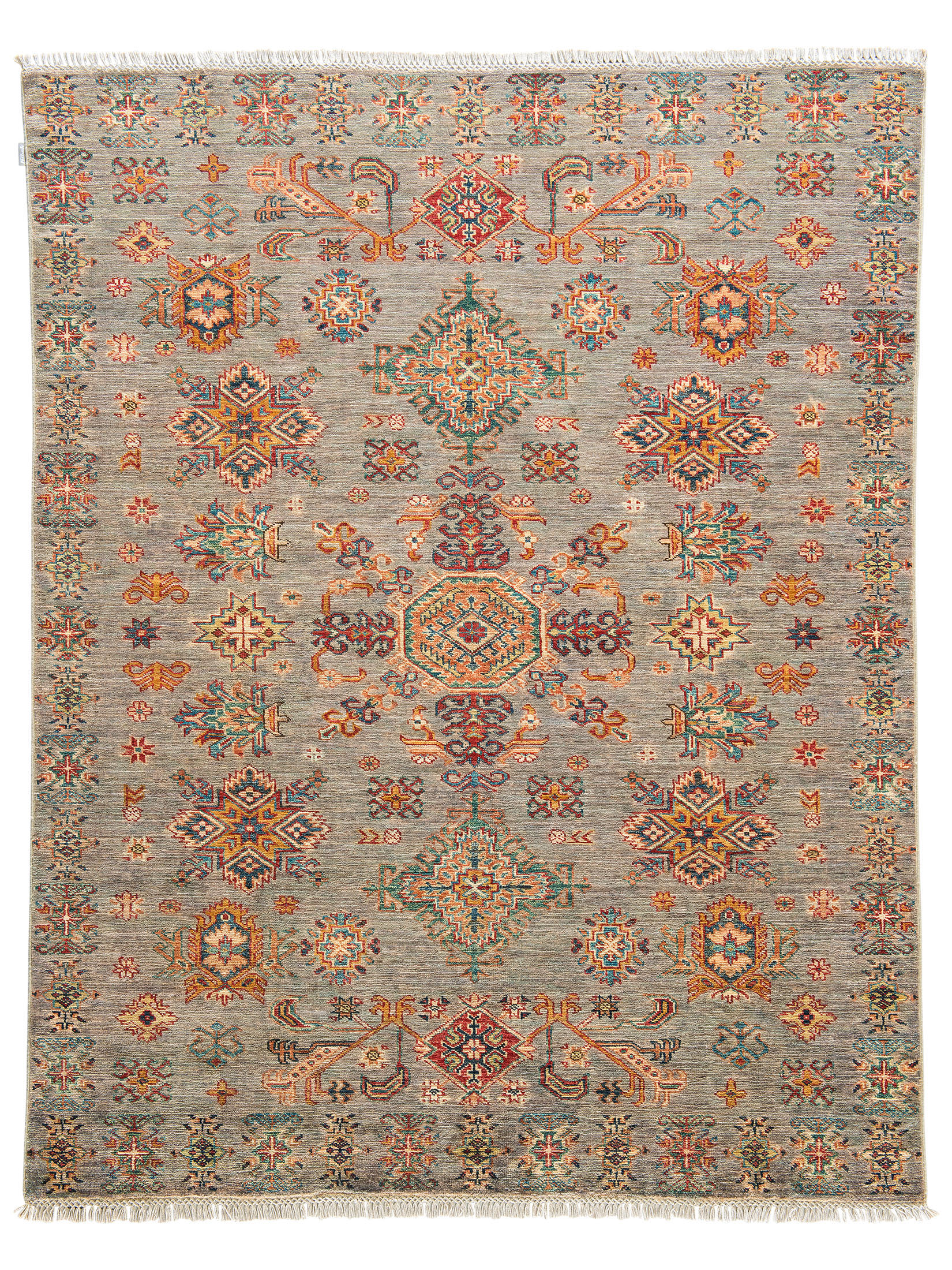 Kazak Ghazni ca. 155 x 197 cm, Unikat / Einzelstück