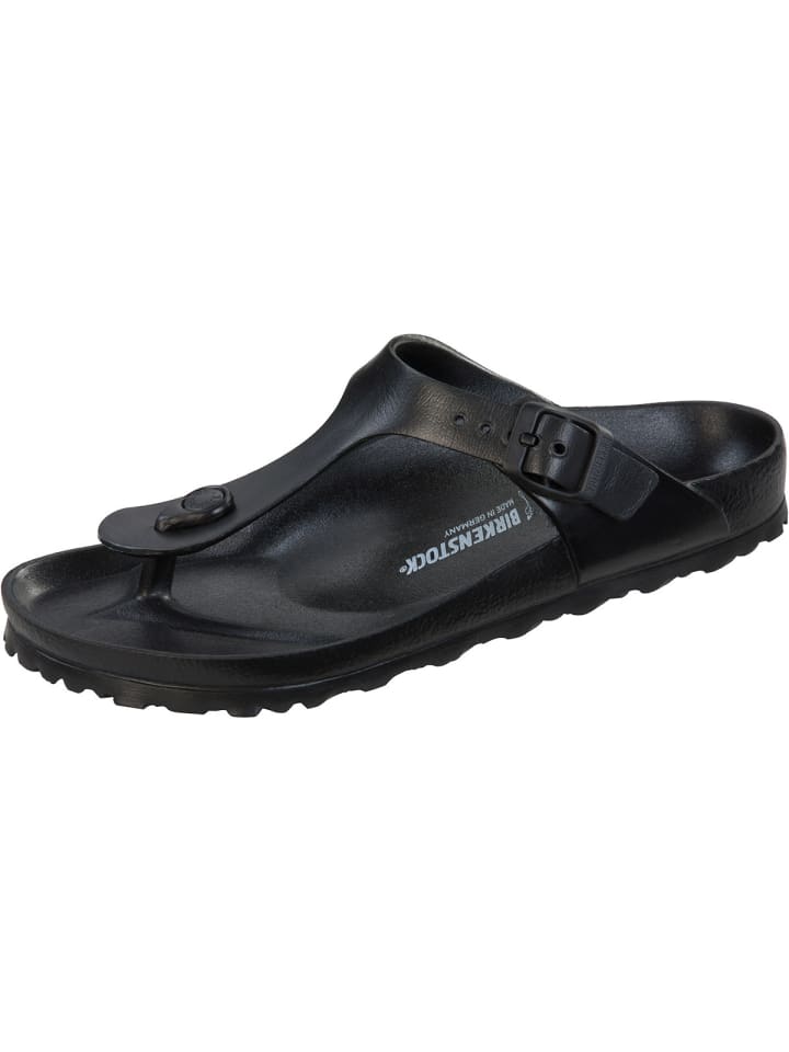 Birkenstock Pantoletten Gizeh in schwarz günstig kaufen