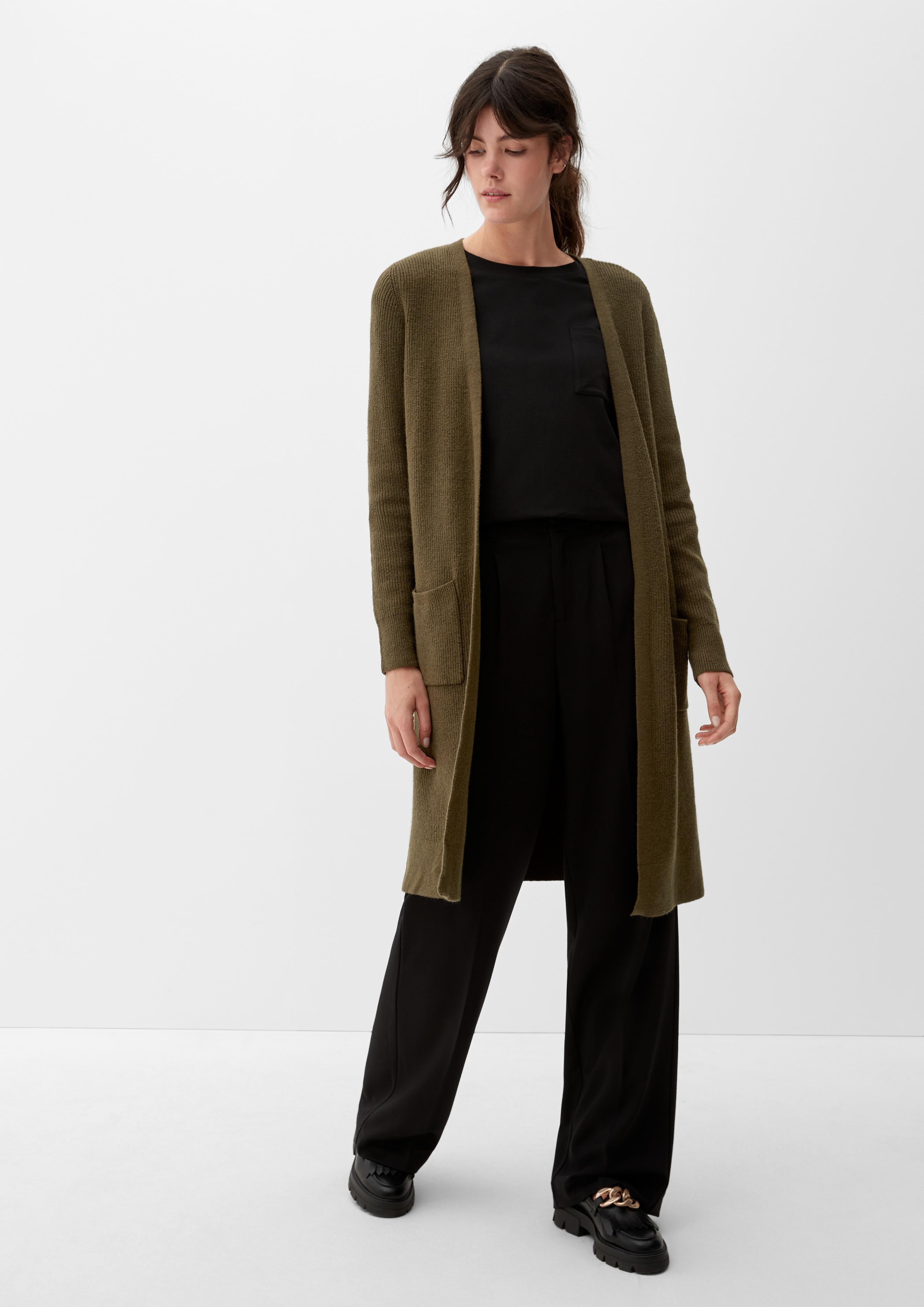 Long-Cardigan ohne Verschluss  2120598-7946