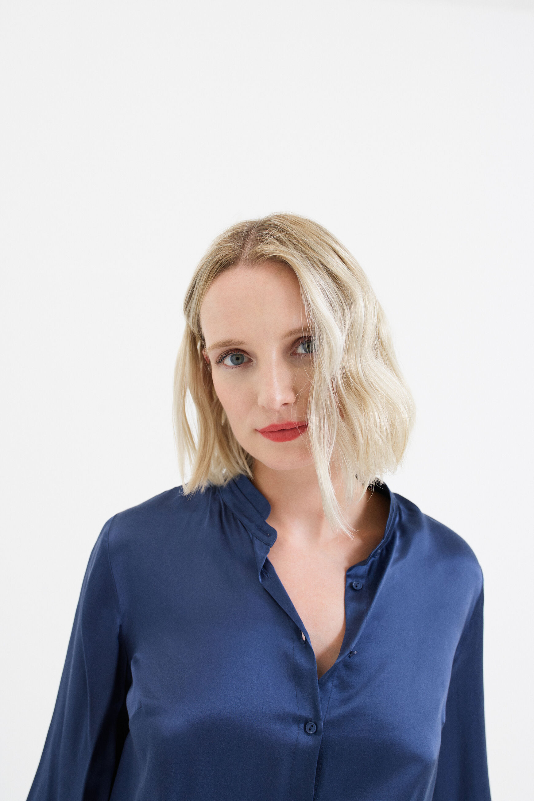 chemise florina bleu femme