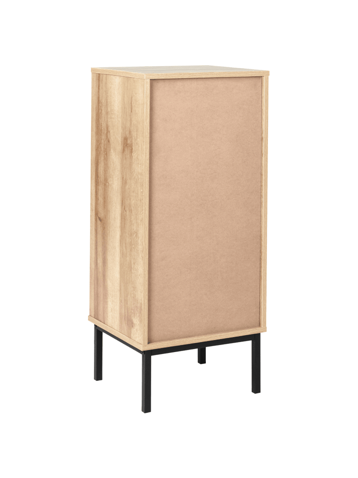 Beliani Badezimmerschrank ROSELL in Heller Holzfarbton - (W) 40 x (H) 92 x (L) 36 cm günstig kaufen onesize