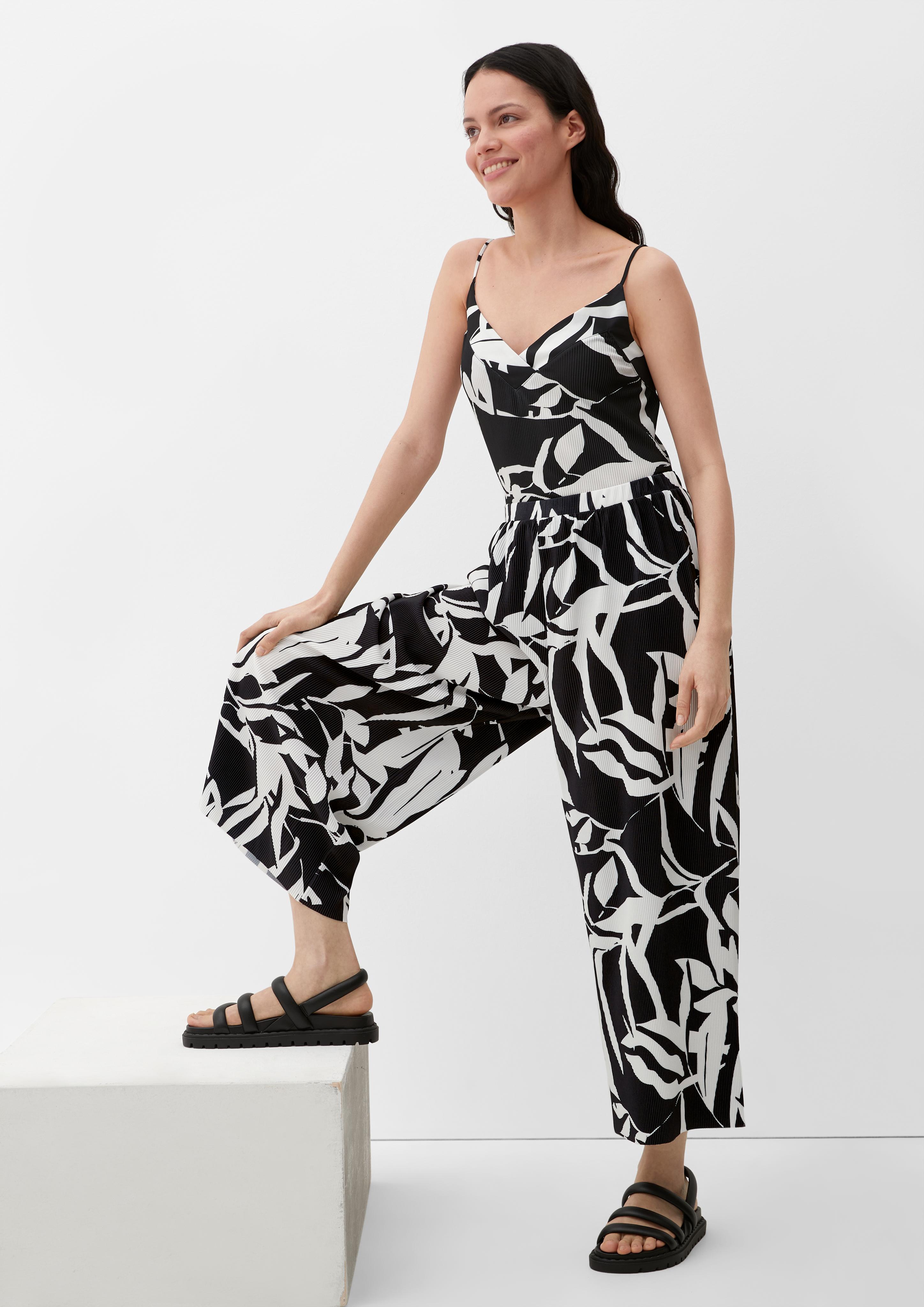 Culotte mit Plisseéfalten  2132021-99A3