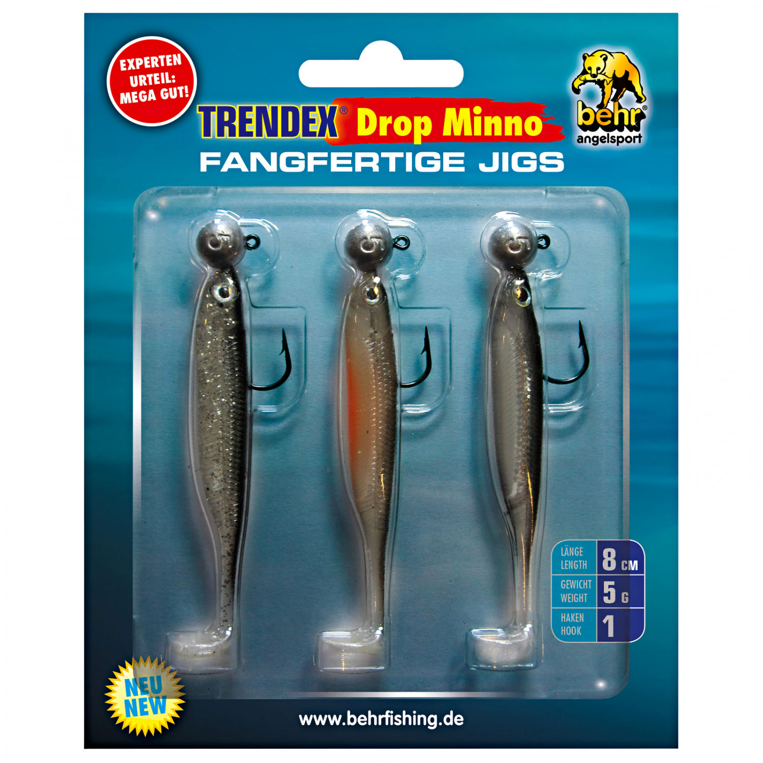 Trendex Gummifischset Drop Minno