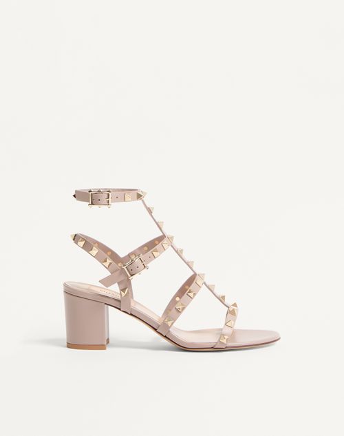 Rockstud sandaal met 60 mm bandjes
