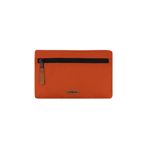 Plaza Francia medium front pocket, terracotta