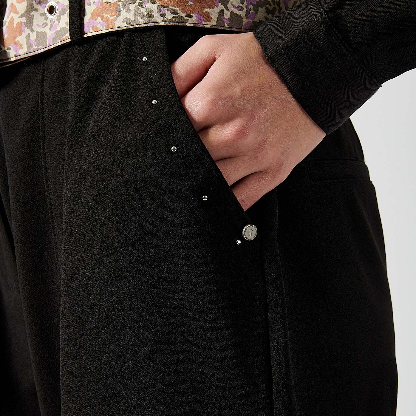 CLAY   Pantalon noir Femme