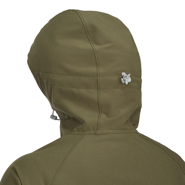 ENNSKRAXN HOODED SOFTSHELL JACKET Damen - Softshelljacke