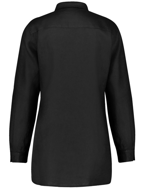 Longbluse aus Leinen