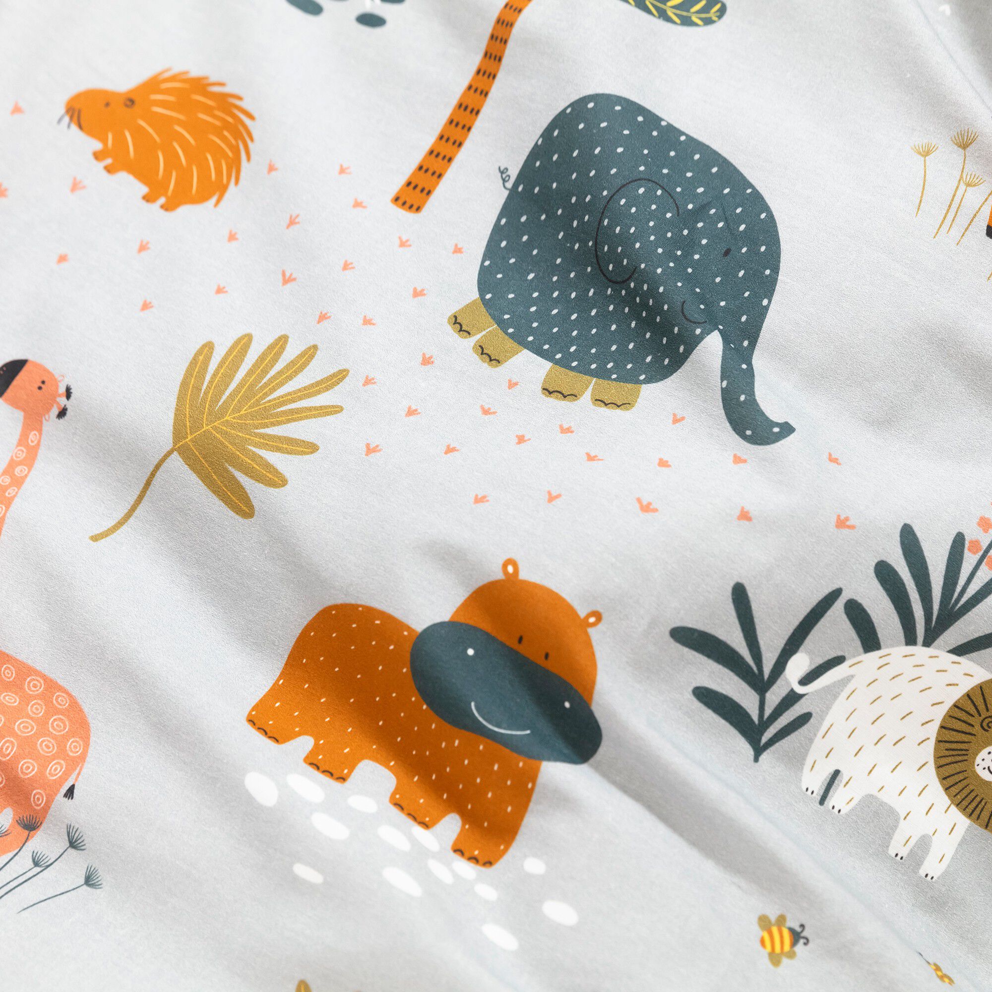 Linge de lit enfant imprimé Zoo