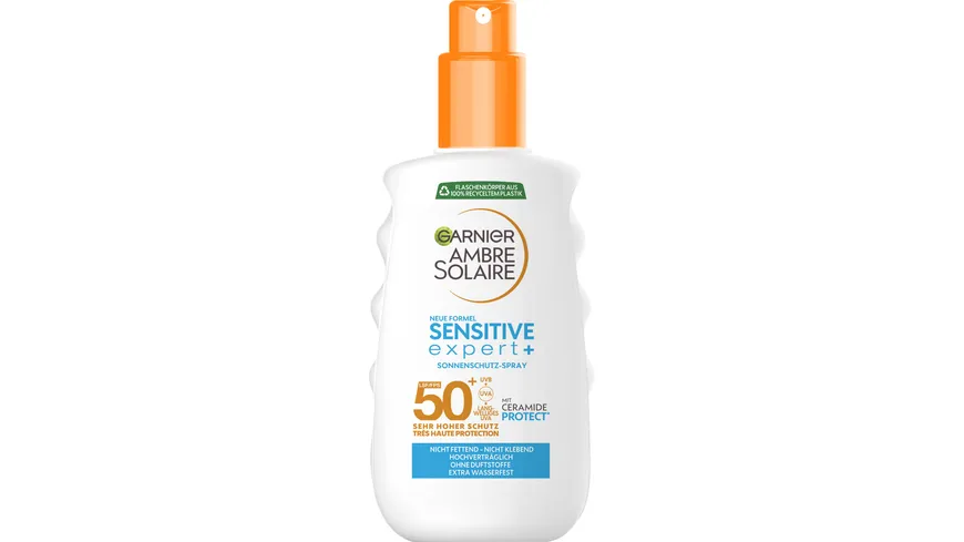 Garnier Ambre Solaire Sensitive expert+ Sonnenspray LSF50+ 150 ml