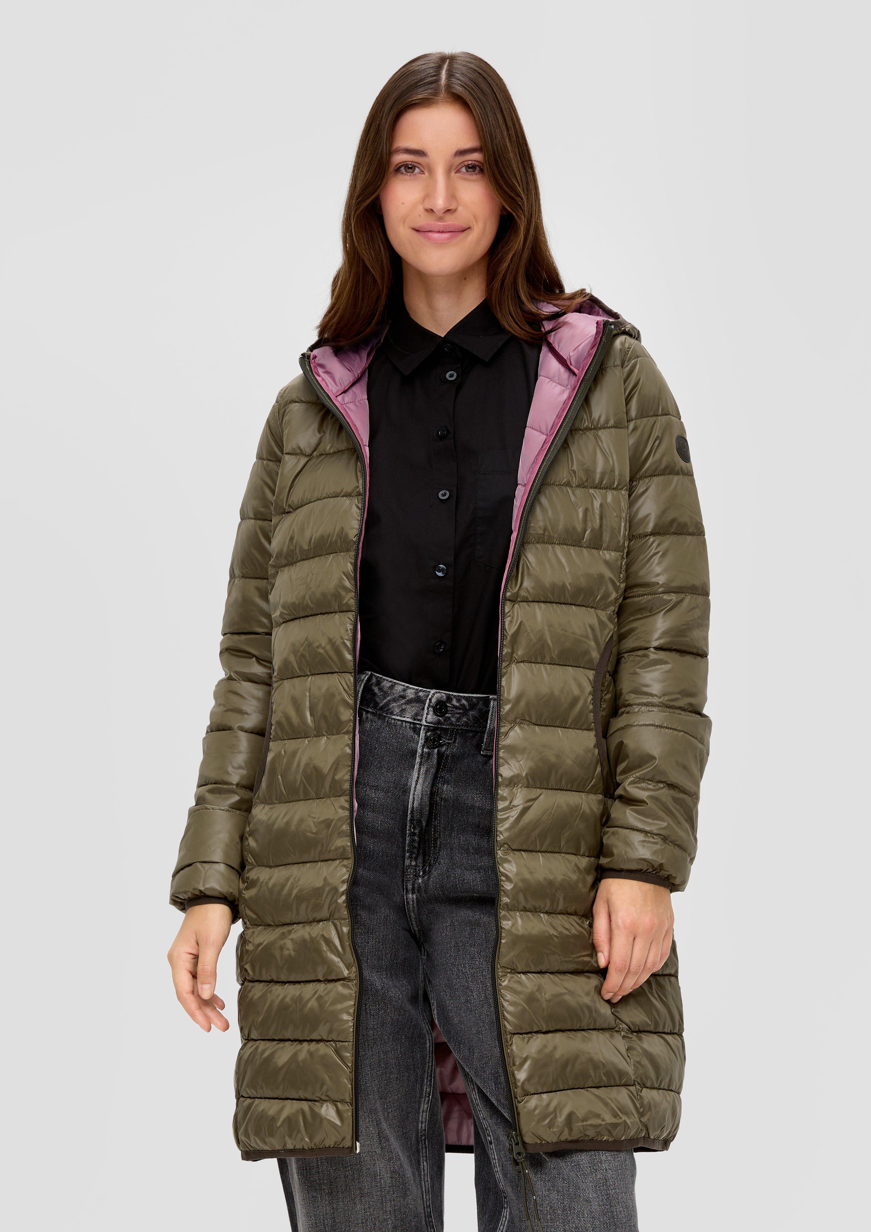 Steppmantel mit Kapuze  2130038-7969