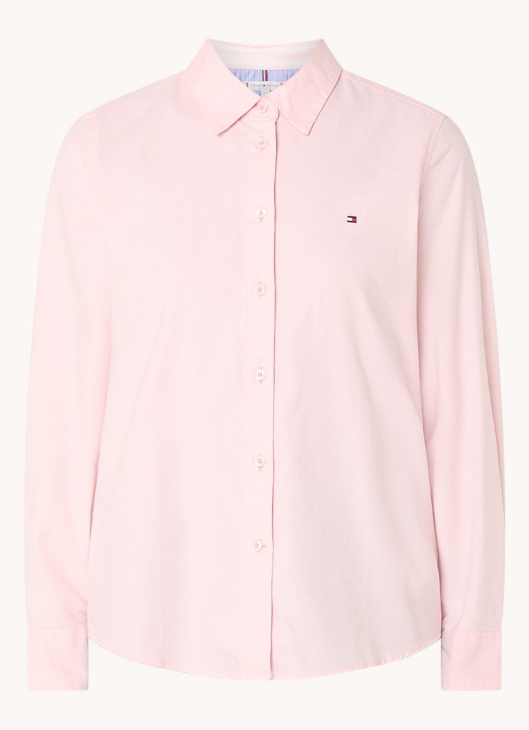 Tommy Hilfiger  Blouse met logoborduring