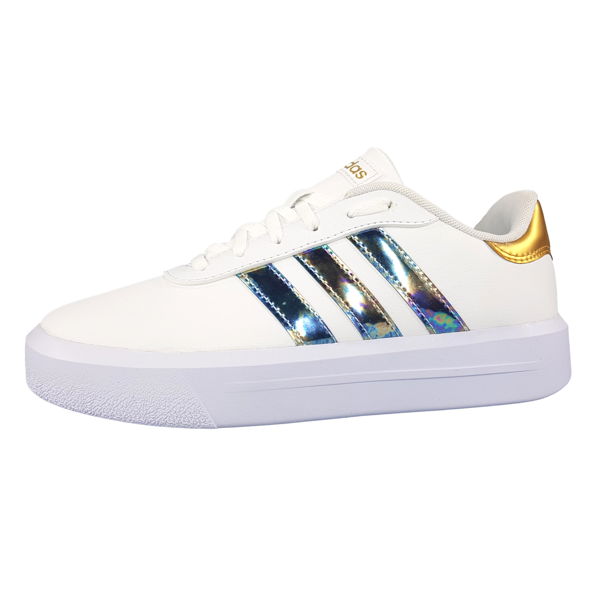 adidas Court Plattform HQ7156 Weiß white gold