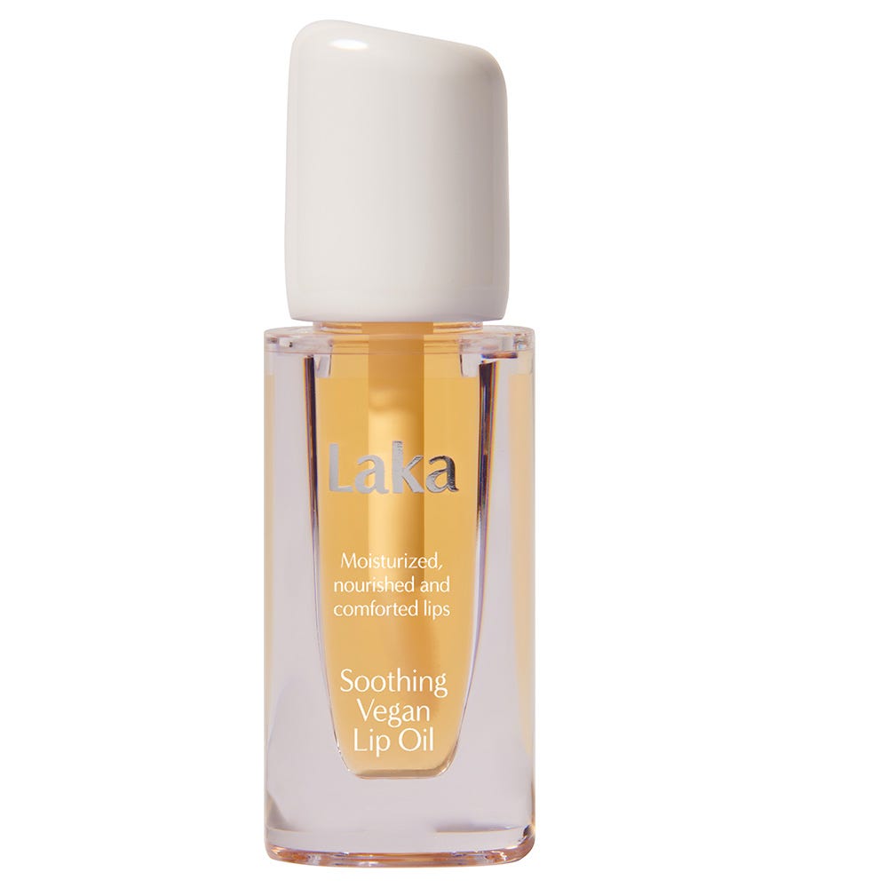 Laka Soothing Vegan Lip Oil Nourishing Yellow 4,5 ml