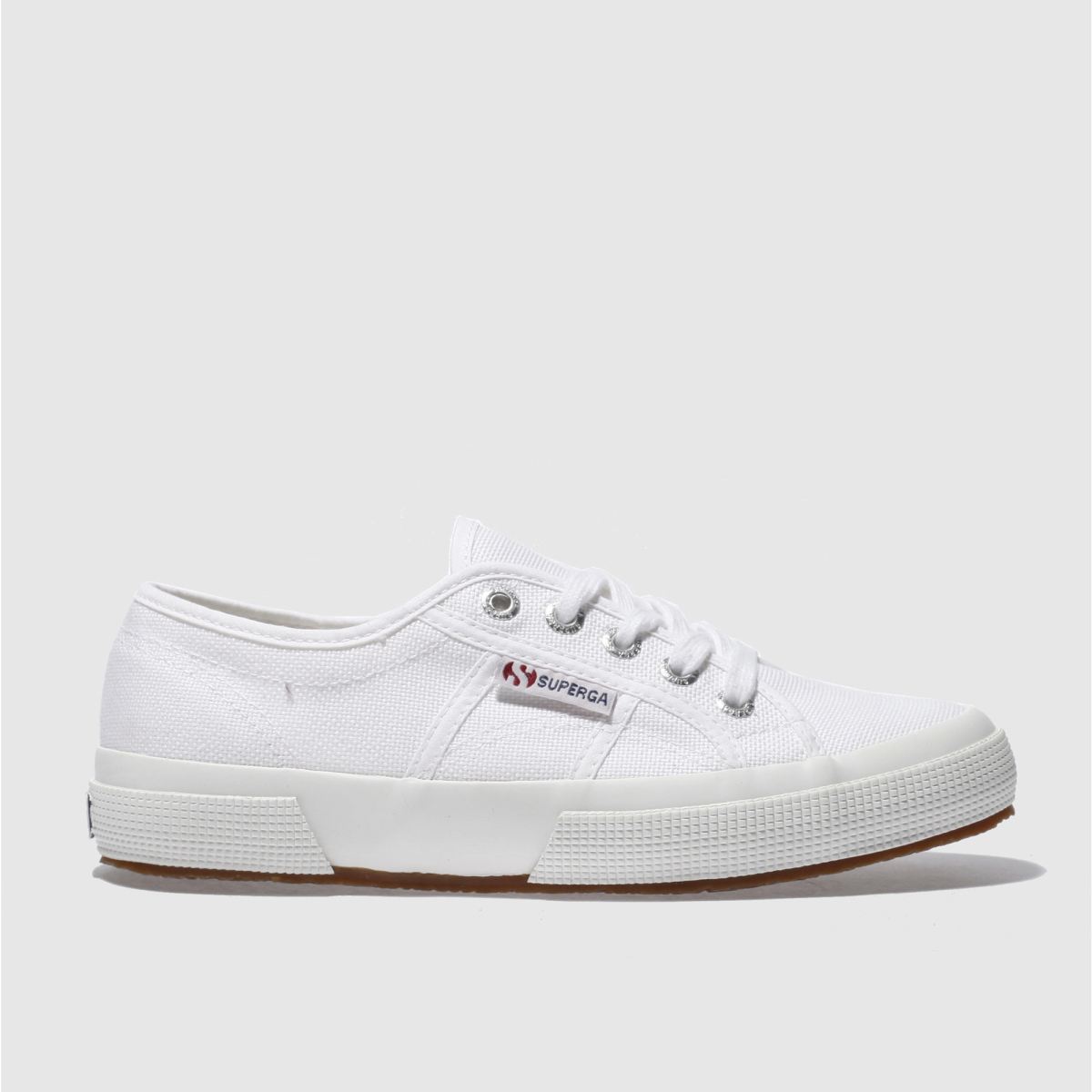 Superga 2750 pamut sportcipő fehér színben