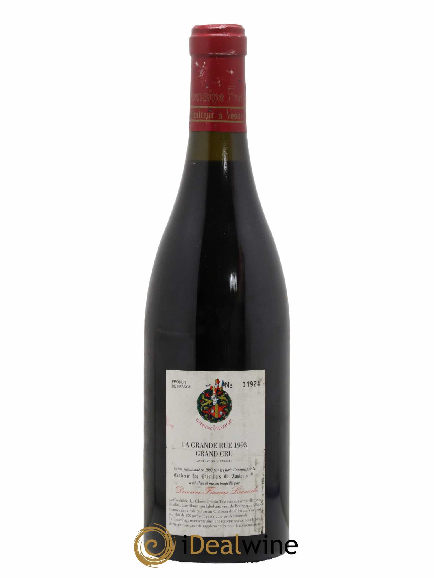 La Grande Rue Grand Cru Lamarche (Domaine)  1993 - Lot de 1 Bouteille